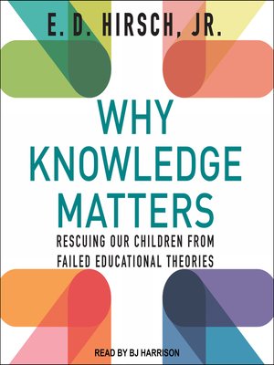 cover image of Why Knowledge Matters